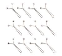 YUPEIUKLI Lot de 12 épingles à Hijab pour Foulards et Accessoires de Coiffure