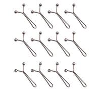 YUPEIUKLI Lot de 12 épingles à Hijab pour Foulards et Accessoires de Coiffure