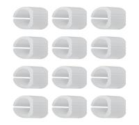 YUPEIUKLI Lot de 12 Patins antidérapants pour Meubles, chaises de Bureau, Chariots de supermarché, Pieds de chaises, Protection de Sol antidérapante