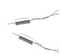 YUPEIUKLI Lot de 2 Moteurs sans Noyau Haute Vitesse pour hélicoptère télécommandé 7 x 16 mm, Remplacement pour modèle réduit d'avion à Couple élevé