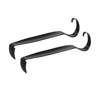 YUPEIUKLI Lot de 2 Outils de Finition céramiques à Double tête antirouille, poignée Ergonomique pour la Sculpture et Le modelage de la faïence