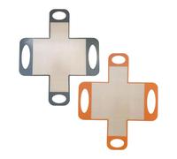 YUPEIUKLI Lot de 2 Pinces à Pain réutilisables en Silicone Alimentaire pour moules à Cake, Tapis de Cuisson antiadhésif, Transfert Facile de la pâte