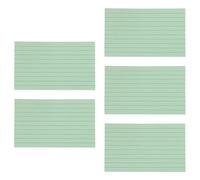 YUPEIUKLI Lot de 250 Feuilles de Papier à Notes coloré, Format 7,6 x 12,7 cm, ligné, Bloc-Notes de Poche pour la Prise de Notes et l'écriture.