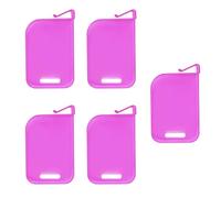 YUPEIUKLI Lot de 5 boîtes de Rangement pour Cartes à Collectionner avec Clip déflecteur, Panneau de séparation pour Rangement de Cartes, boîte à Cartes, bardeaux