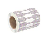 YUPEIUKLI Lot de 500 étiquettes adhésives résistantes pour Bijoux, étiquettes d'affichage de Prix en Papier Naturel Fait Main pour la décoration