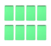 YUPEIUKLI Lot de 8 Blocs-Notes à Double Reliure, 80 Feuilles, Non lignées, Petits Blocs-Notes de Poche, Bloc-Notes pour écrire, 7,6 x 10,9 cm