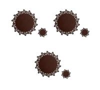 YUPEIUKLI - Mantel Individual de fieltro antideslizante Para encimera de cocina, mesa de comedor, decoración, almohadilla aislante térmica de Forma Irregular