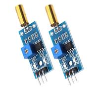 YUPEIUKLI Module de capteurs d'angle 2 pièces pour Projet Robot SW520D Interrupteurs à Bille dorée Module de capteurs d'inclinaison Interrupteurs de Vibrations Module d'alarme