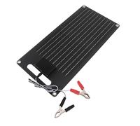 YUPEIUKLI Panneaux solaires Portables et Flexibles 50W 12V, étanches, pour Camping-Cars, Yachts et Batteries de Voiture 12V