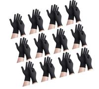 YUPEIUKLI Paquete de 12 guantes de Trabajo de nailon resistentes Con resistencia Superior a la abrasión Para tareas de construcción y reparación mecánica.