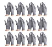 YUPEIUKLI Paquete de 12 guantes de Trabajo de nailon resistentes Con resistencia Superior a la abrasión Para tareas de construcción y reparación mecánica.