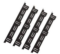 YUPEIUKLI Paquete de 4 cubiertas de Estufa Sin óxido, resistentes al calor, Para cocinas deslizables, Que sellan roturas, evitan derrames y desbordamientos