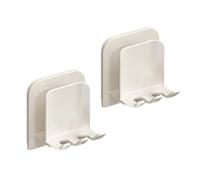 YUPEIUKLI Porte-Brosse à Dents Mural, Installation Facile, Gain de Place, Organisateur de Salle de Bain en Aluminium, idéal pour la Maison et l'hôtel.