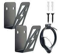 YUPEIUKLI Soporte de pared de Hierro permanente Para organizar Cables de dispositivos eléctricos de automóviles, evitando confusiones y oxidación en exteriores.