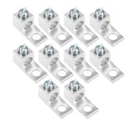 YUPEIUKLI Terminales de conexión rápida de aluminio de Alta conductividad Para Tierra, conector eléctrico, Bloque de terminales de instalación rápida