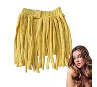 yupeuooe Bigoudis sans chaleur tiges de friser, bandeau de tige de friser sans chaleur - Bandeau 2 en 1 pour cheveux secs,Accessoires pour cheveux absorbant l'eau pour femmes, conception de formes de