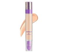 yupeuooe Bordeau de correcteur, correcteur pour les cercles sombres | 4 po INTERS IMPHERPORSHER LEUR DESTING FULL COVERAGE ACCEINEUR,Finition naturelle 7,5 ml Hydratation CC Cream Cosmetics pour les
