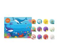 yupeuooe Boules de bain pour,Lot de 12 moussantes douceur fraîcheur,Boules de Bain Moussantes Idées Cadeau - Pour, Garçons, Filles, Toute la Famille