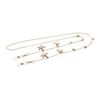 yupeuooe Chaînes pour lunettes femmes | Coquillage étoile de mer avec cordon à longueur réglable | Attache pour montures - pour les voyages, la plage, les vacances, un usage quotidien, au bureau, en