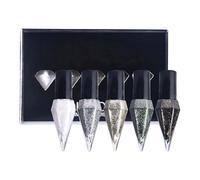 yupeuooe Coffret Eyeliner Pailleté,5 Couleurs Longue Tenue Brillant Imperméable | Eye-liners irisés - Pour la maison, fêtes, réunions, pub, spectacles sur scène, rendez-vous, tenue de rue, sorties,