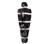 yupeuooe Décorations d'Halloween effrayantes | Accessoire de cadavre d'Halloween - Faux cadavre effrayant dans un sac pour intérieur, porche, cour, cimetière, maisons hantées extérieures