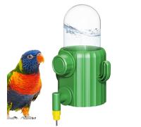 yupeuooe Distributeur d'eau d'oiseaux, Distributeur d'eau de Perruche pour Cage - Dispensateur Automatique des mangeoires à Eau du Cactus - Accessoires de Cage d'oiseau Buveur de Perruche, Supplies