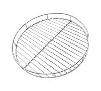 yupeuooe Grille de Barbecue | De Grille Réutilisable De 24 Cm | De Barbecue Ronde | Pour Cuisson Refroidissement Extérieur Rôtissage Séchage Friture Camping Maison Feu De Camp
