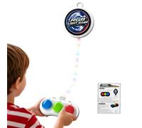 yupeuooe Machine À De Rythme Lumière Rythme Défi Pression | De Poussée Rapide Portable Pour Garçons Filles Ados Familles Voyageurs Rassemblements Fêtes Trajets en Voiture Vacances
