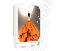 yupeuooe Organisateur mural - Bacs de Rangement Pliables - Étagère à vêtements imperméable murale pour salle de bain et douche