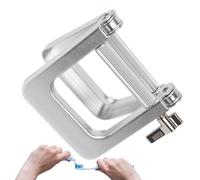 yupeuooe Presse-Tube De Dentifrice - Écrouisseur De Tube En Aluminium,Outil Multifonction Anti-Rouille Et Résistant Pour Salle De Bain