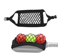 yupeuooe Sac de Rangement pour Balles - Accessoires de Sport en Maille Grande Capacité | Sac De Stockage Respirant | pour Joueurs et Joueuses Tournoi Entraînement Salle de