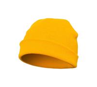 Yupoong Bonnet Beanie Côtelé Basic Heavyweight Polflap Court Tricot Hiver