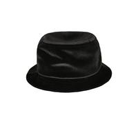 Yupoong Bonnet Bucket Hat en Velours Noir Unisexe Stretch Imperméable