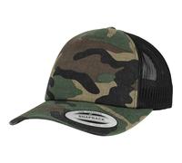 Yupoong Camouflage Trucker Cap Maille Capuchon Army Bonnet Tarn de Retro Signe A