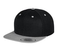 Yupoong - Casquette ajustable classique - Homme (Taille unique) (Noir/Argent) - UTRW2887 Noir/Argent G