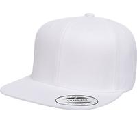 Casquette ajustable - Yupoong - Blanc - Homme - 80% acrylique et 20% laine