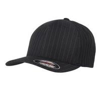 Yupoong - Casquette de baseball rayées - Adulte unisexe (S/M) (Noir/Blanc) - UTRW3296 Noir/Blanc G