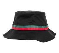 Yupoong Casquette Seau Stripe Fleece Chapeau Anglerhut US One Size