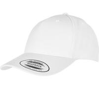 Yupoong - Casquette Snapback "Flexfit" RW8086 (Taille unique) - Hommes/Femmes Unie 5 Segments (Blanc)