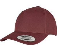 Yupoong - Casquette Snapback "Flexfit" RW8086 (Taille unique) - Hommes/Femmes Unie 5 Segments (Bordeaux)