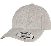 Yupoong - Casquette Snapback "Flexfit" RW8086 (Taille unique) - Hommes/Femmes Unie 5 Segments (Gris chiné)