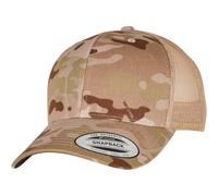 Yupoong Casquette Trucker Multicam® Rétro Mesh Snapback 6 Panneaux Camouflage