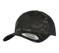 Yupoong Casquette Trucker Multicam® Rétro Mesh Snapback 6 Panneaux Camouflage