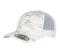 Yupoong Casquette Trucker Multicam® Rétro Mesh Snapback 6 Panneaux Camouflage