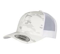 Yupoong Casquette Trucker Multicam® Rétro Mesh Snapback 6 Panneaux Camouflage