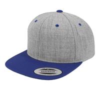 Yupoong Classic Snapback Casquette 2-Tone Laine Mélangée