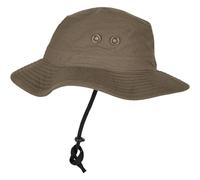 Yupoong Flexfit Angler Hat Rib Stop Bob Taille Unique Métal Œillets