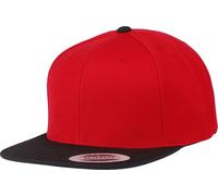 Yupoong Flexfit Casquette de Baseball Unie Classique (2 pièces/paquet) RW6738 (Taille Unique) (Rouge/Noir)