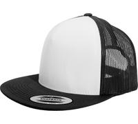 Yupoong Flexfit Casquette de baseball unie Trucker (2 pièces/paquet) RW6736 (taille unique) (Noir/Blanc)