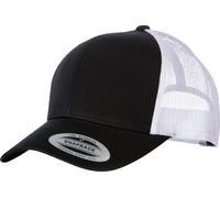 Yupoong Flexfit Retro Trucker Cap (2 pièces/paquet) RW6696 (Taille unique) (Noir/Blanc)